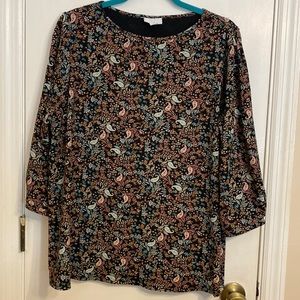 j.jill 3/4 Sleeve Top XL